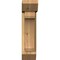 Ekena Millwork Legacy Slat Rough Sawn Bracket w/ Offset Brace, Western Red Cedar, 6"W x 16"D x 24"H BKT0604X16X24LEC06RWR - alternate 4
